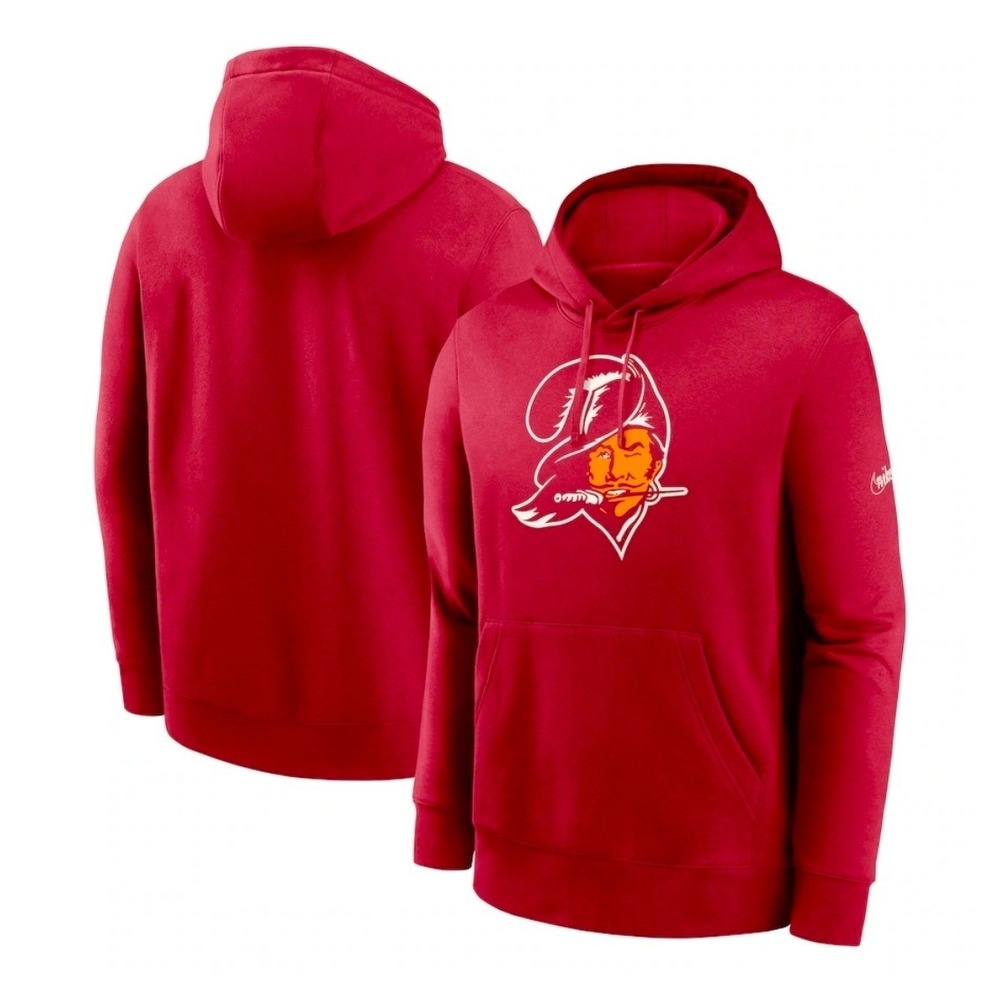 Mitchell & Ness Kids Tampa Bay Buccaneers Throwback Hoodie Red XL 18/20 NEW